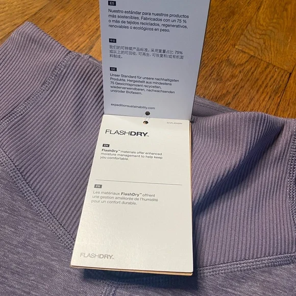 The North Face Dune Sky lavender shorts - size s- NWT - Picture 5 of 8